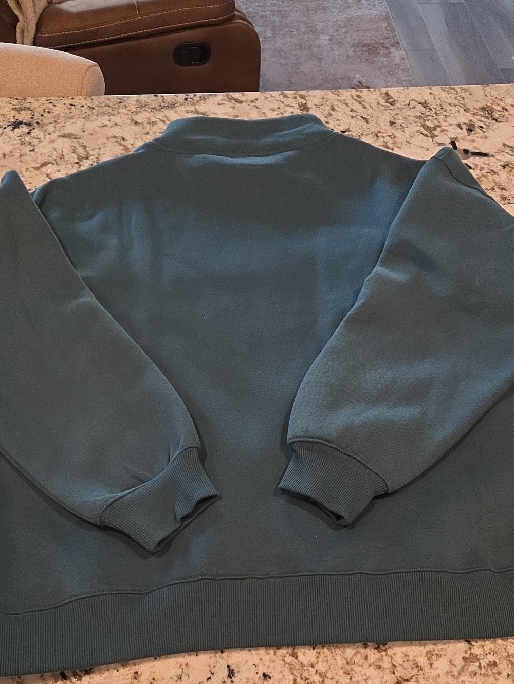 Wilo The Label Womens Teal Funnelneck Sweatshirt And Leggings Set - Picture 7 of 12